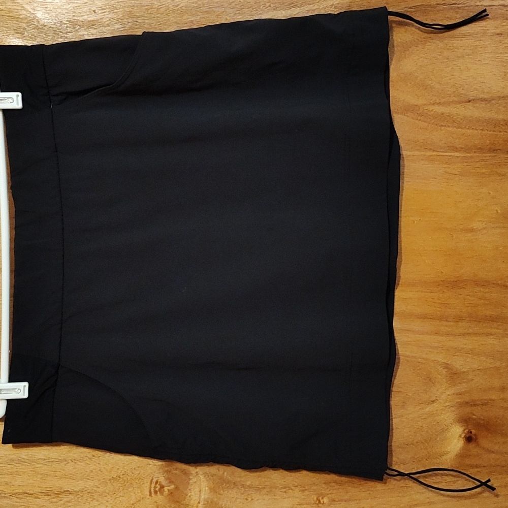 Columbia Sportswear All Seasons Ruched Skort Black Workout Activewear Size 1X